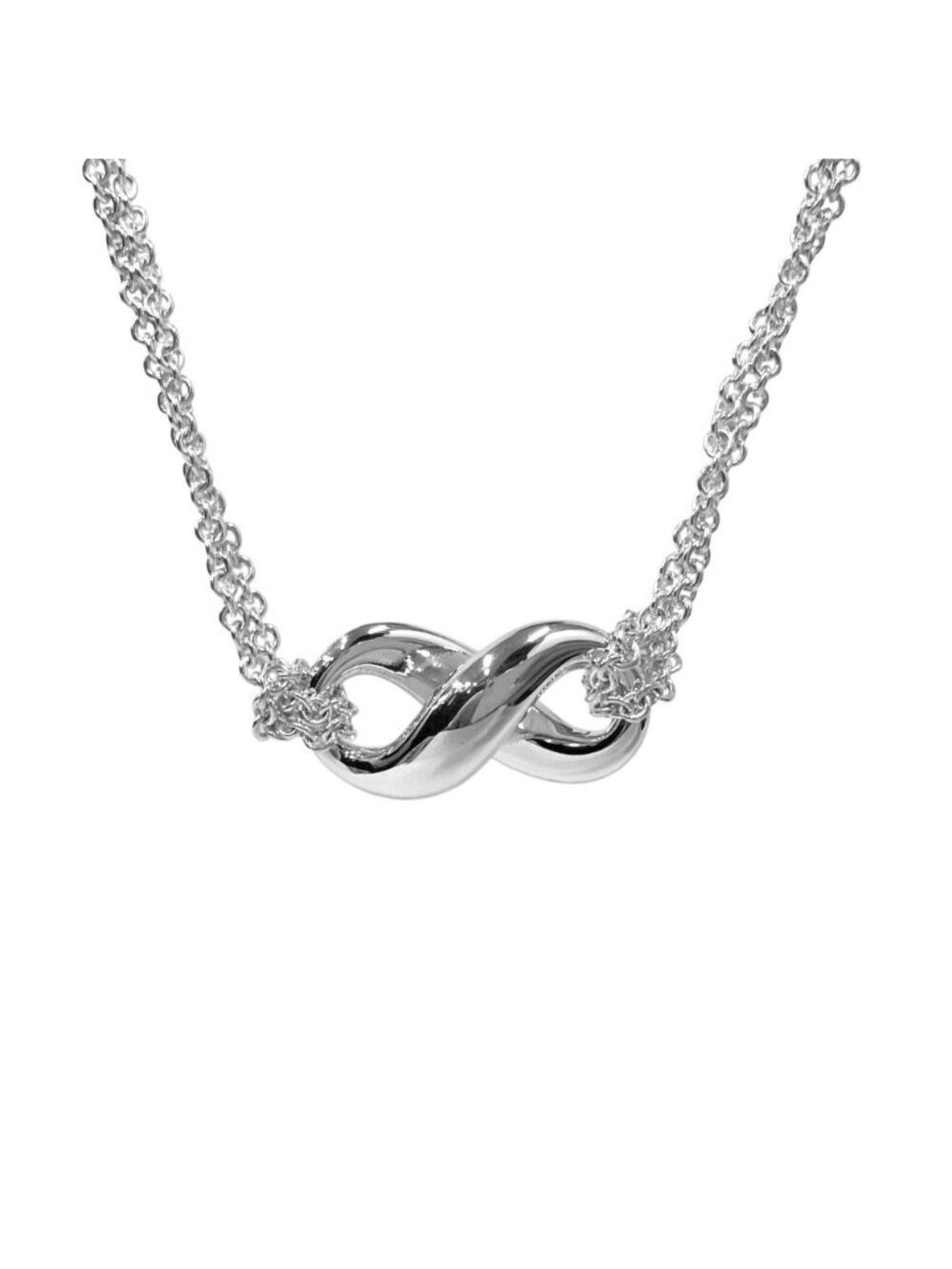 Tiffany & Co Infinity Necklace Silver